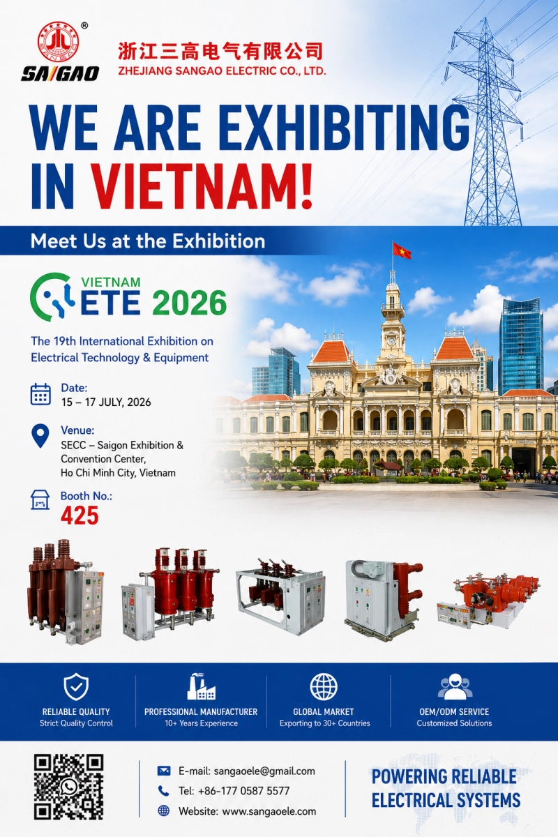 SANGAO nimmt an der Vietnam ETE & Greenergy Expo 2026 teil